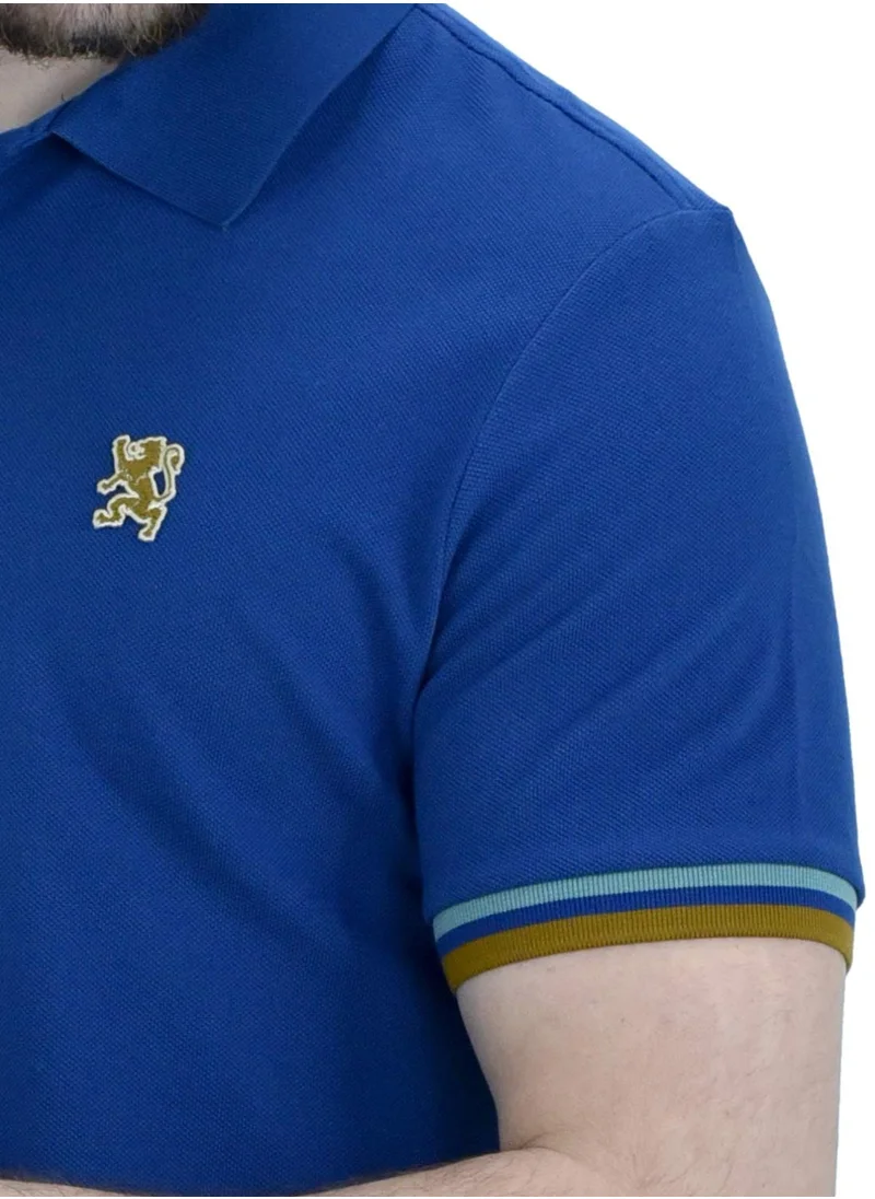 جيوردانو Men's Performance Polo Blue
