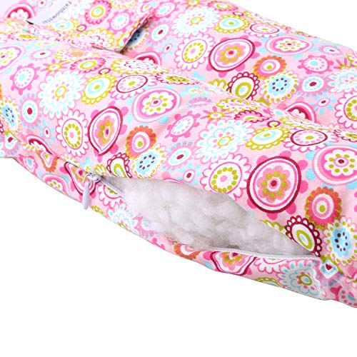 rainbowstar Hysterectomy Seatbelt Pillow with Pocket for Cervical Cancer Uterine fibroids Abdominal Surgery Abdomen Healing Protector Organ Transplants C-Section Recovery Car Seat Belt Pad (Sunflower) - Image 4