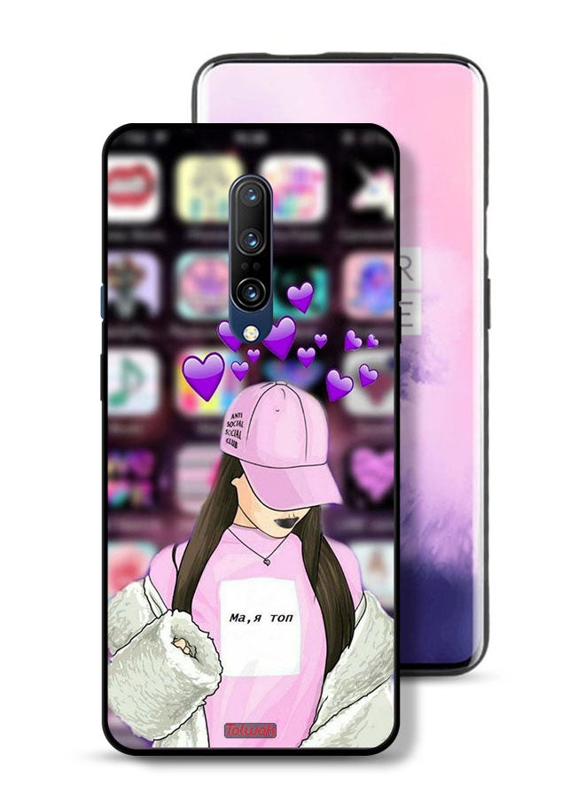 Tolwak OnePlus 7 Pro 4G Protective Case Cover Anti Social Club  - Image 1