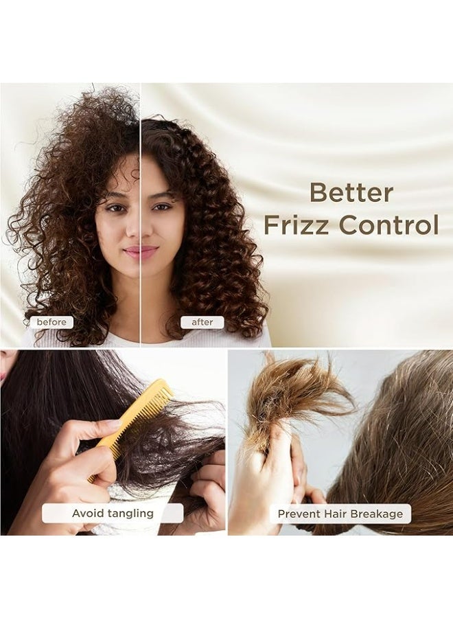 2-Pack Luxurious Mulberry Silk Pillowcases,20 Momme Satin Weave, Hypoallergenic Solid Color Envelope Closure, Machine Washable, Designed for Hair and Skin,20-25gsm - Image 2