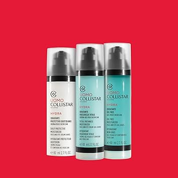 COLLISTAR Collistar Hydra Uomo Idratante Oil Free Gel Viso e Occhi 80ml - Image 5