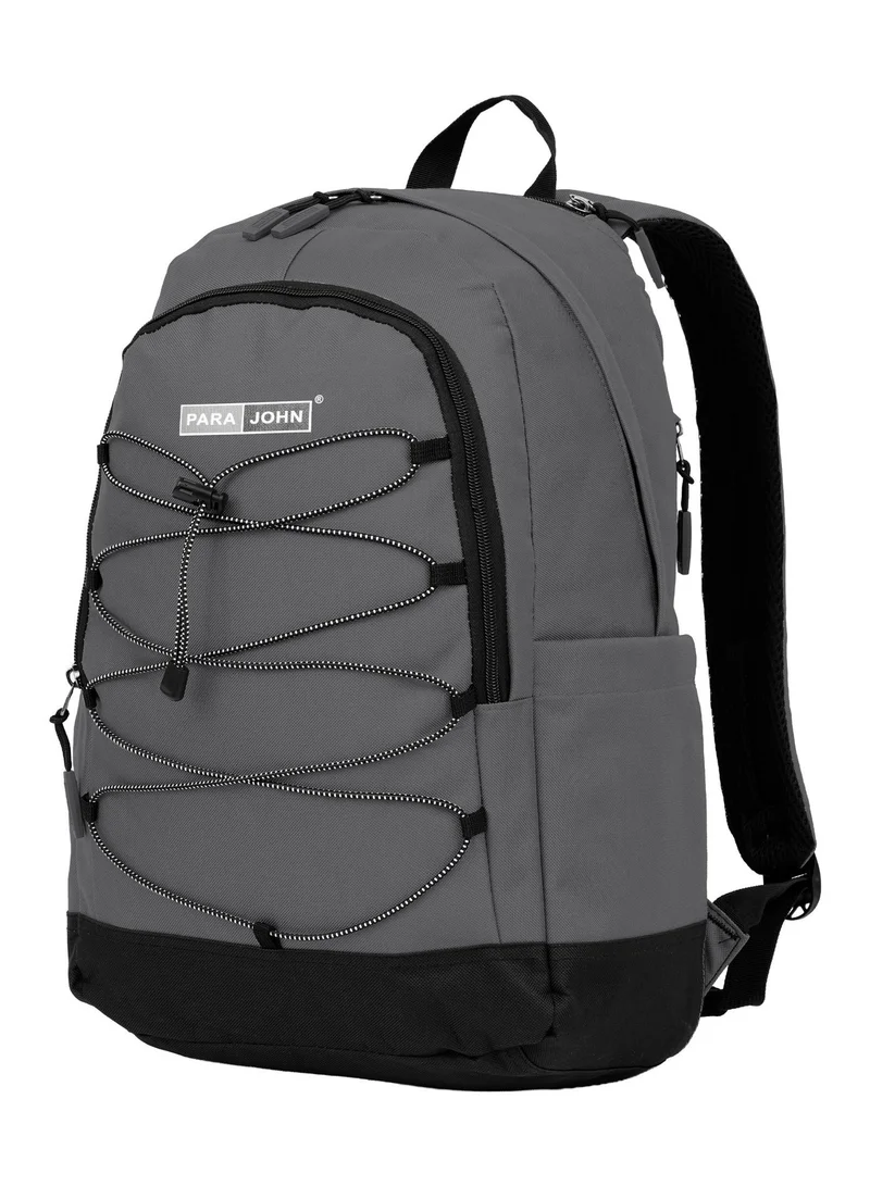Parajohn Parajohn 19 Inch School Backpack for Boys & Girls â€“ Lightweight Water-Resistant School Bag with Spacious Compartments, Side Pockets & Comfortable Shoulder Straps-Grey