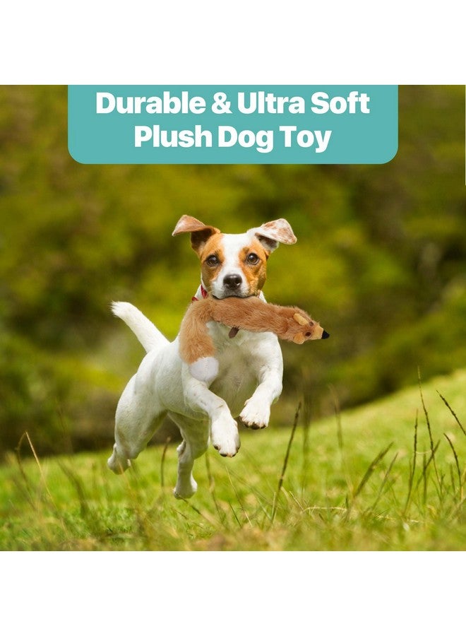 سبوت لعبة سبوت سكينيز فوكس، لعبة شد الحبل للكلاب بدون حشو مع صرير، مناسبة للسلالات المتوسطة والكبيرة، 23 بوصة - Image 4