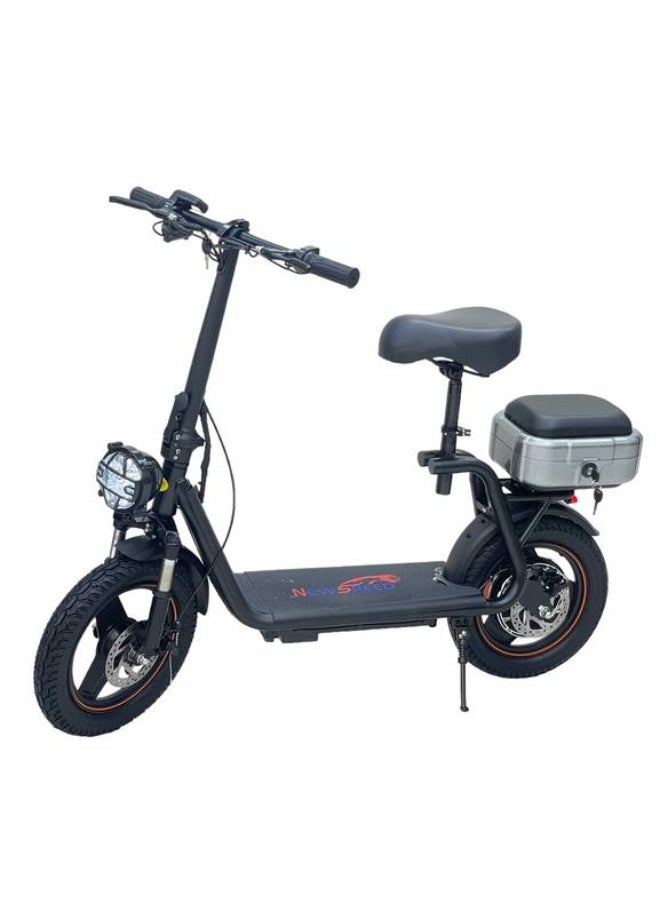 سكوتر ابو سلة مقاس 14 مع مقعد إضافي - Image 1