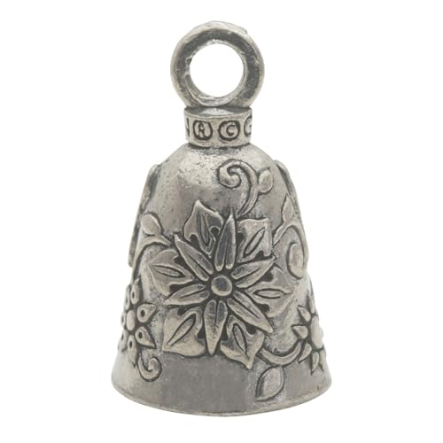 Guardian Bell Butterfly Good Luck Bell w/Keyring & Black Velvet Gift Bag | Motorcycle Bell | Lead-Free Pewter | Good Luck Gift to Friends & Family | Bike Bell | Made in USA - Image 2