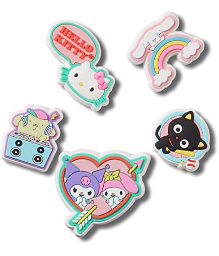 Crocs Jibbitz Characters Hello Kitty 5-Pack One Size - Image 4