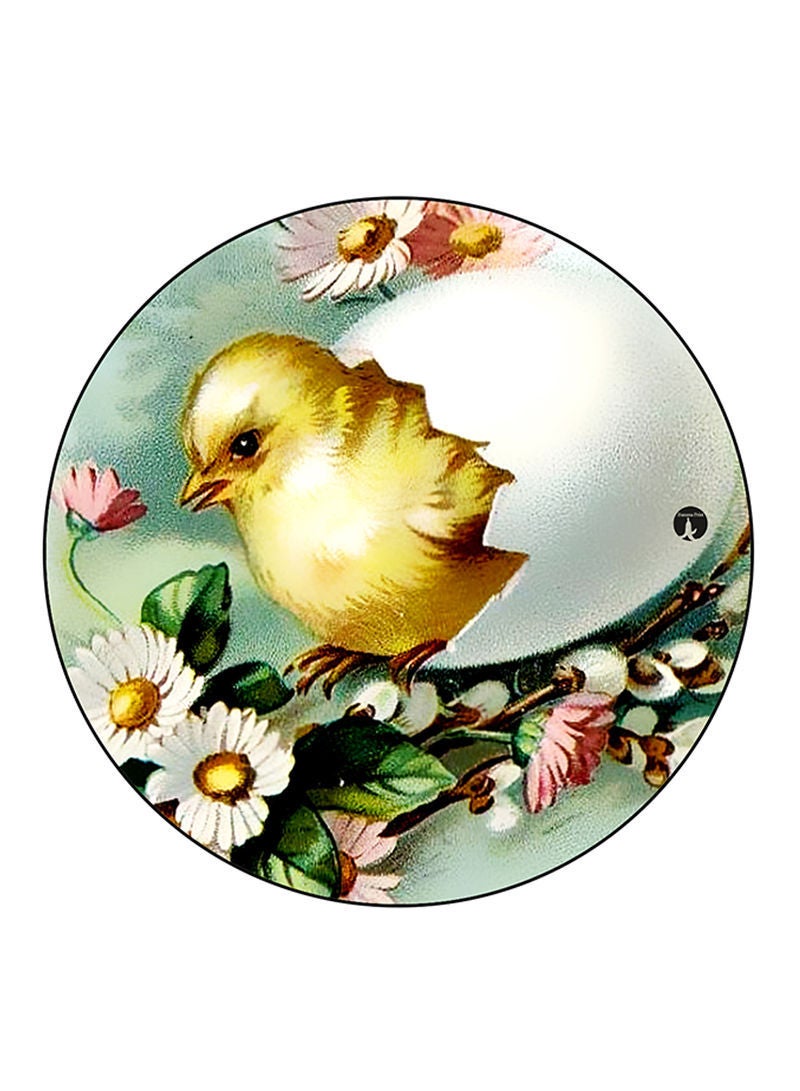 RKN Bird Printed Mouse Pad  Multicolour