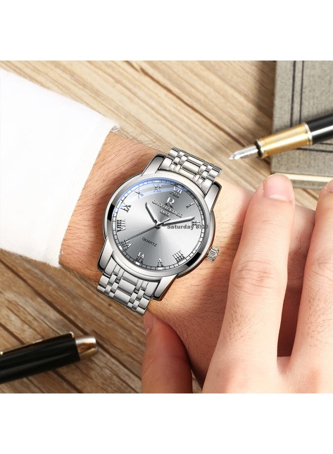Ontheedge Men's Watch, Business Style, Luminous, Water-resistant, High-end Chinese Brand, Swiss Certified, Birthday Gift For Boyfriend - Image 5
