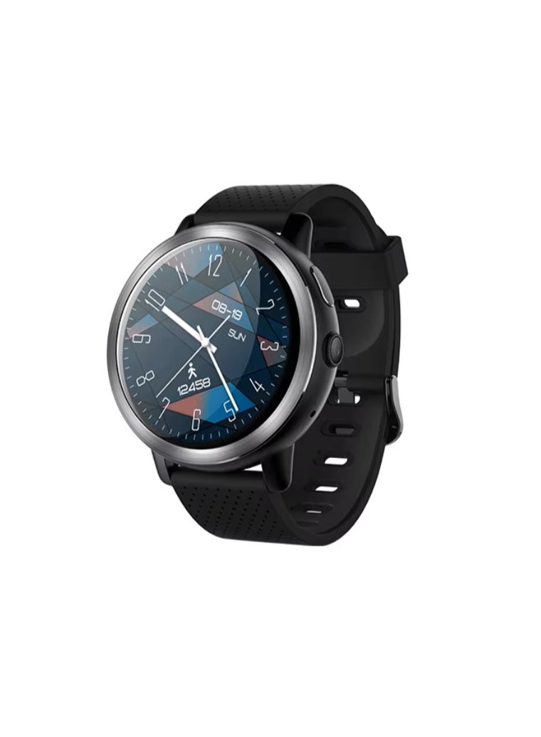 ليمفو ساعة ذكية Lem 8 تعمل بنظام أندرويد، مزودة بنظام تحديد المواقع العالمي (GPS)، وشبكة 4G، ومراقب لمعدل ضربات القلب، وسوار من الجلد، وخاصية الرد على المكالمات، وواي فاي، وذاكرة قراءة فقط 16 جيجابايت + ذاكرة وصول عشوائي (RAM) سعة 2 جيجابايت - Image 1