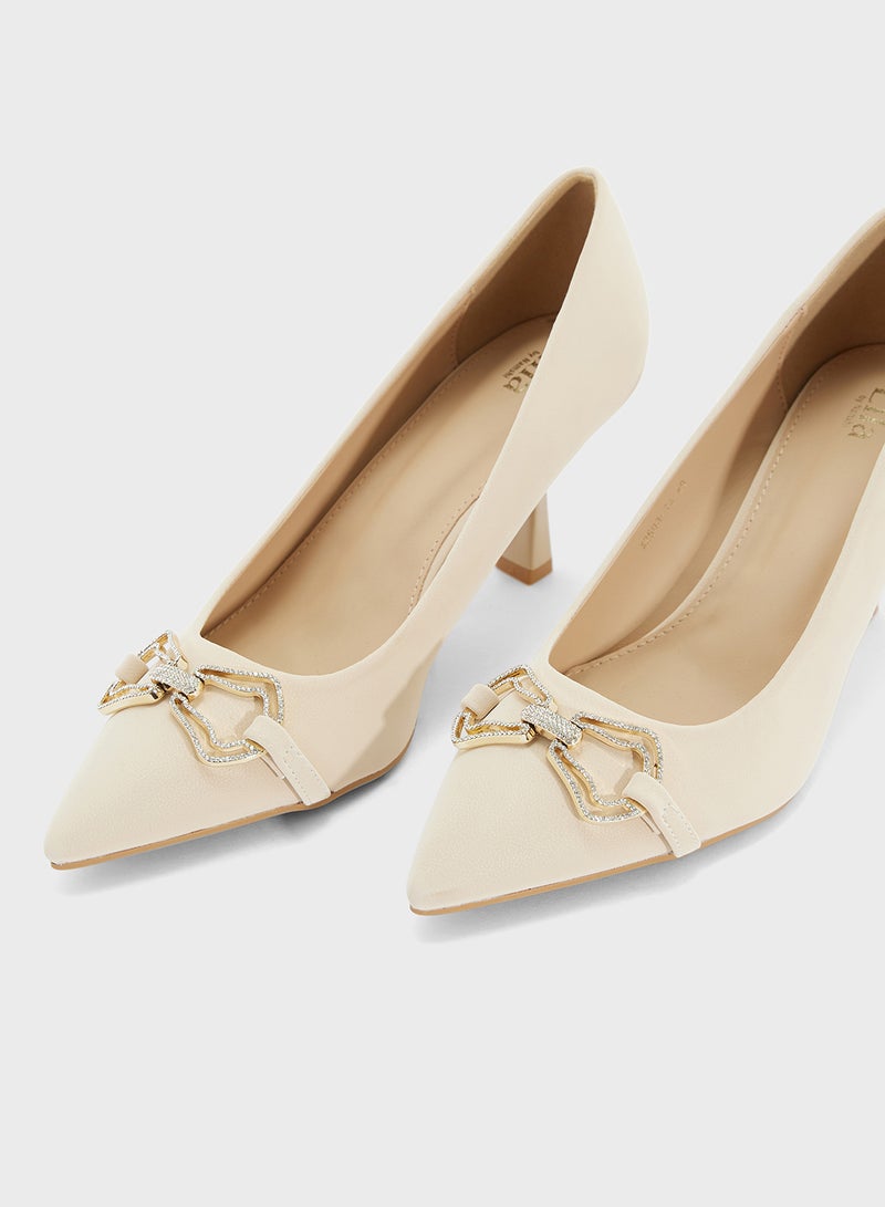 ELLA High Heeled Ladies Pump  - Image 4