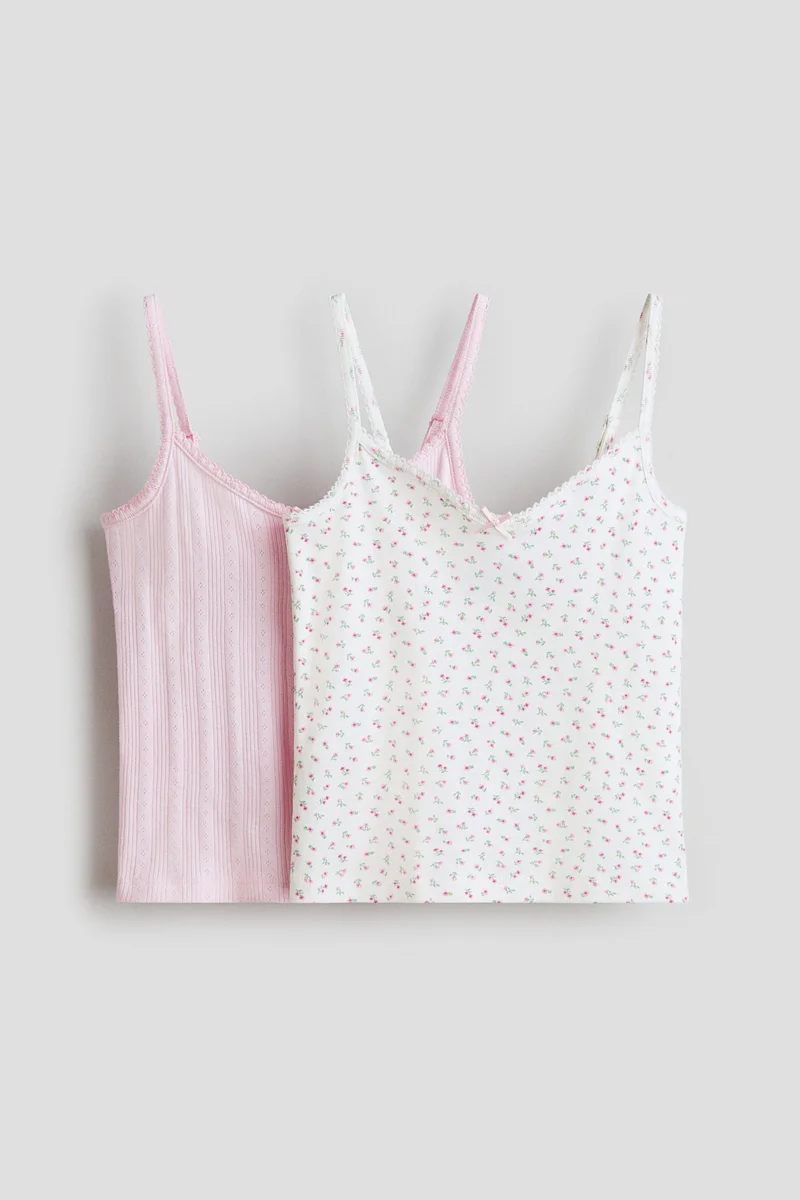 H&M 2-pack strappy tops