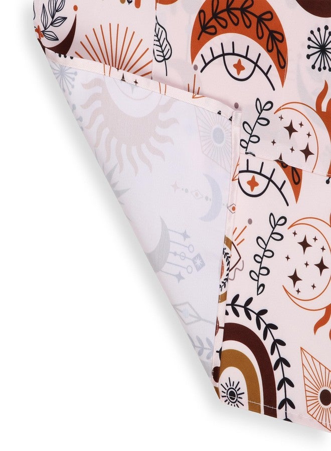Plum Hill Boho Apron – Water-Resistant, Bleach-Resistant Cosmetology Hair Stylist Apron with Pockets for Hairdressers, Nail Techs & Estheticians - Image 4