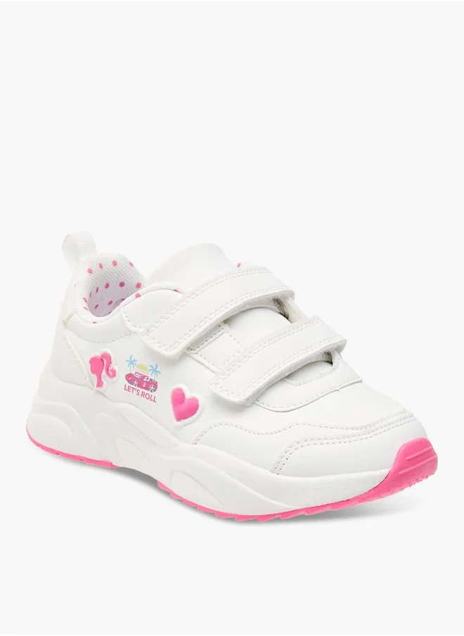 باربي Girls Sneaker With Double Velcro