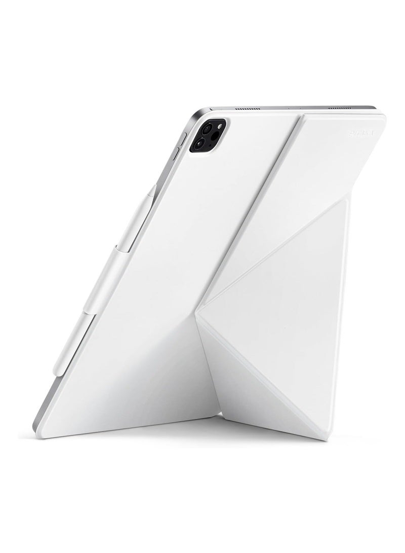 general Compatible with iPad Air 13-inch 2024 (M2) and iPad Pro 12.9 (3rd-6th Gen), Lightweight Portrait/Landscape Magnetic Case with 4 Standing Angles - Image 1