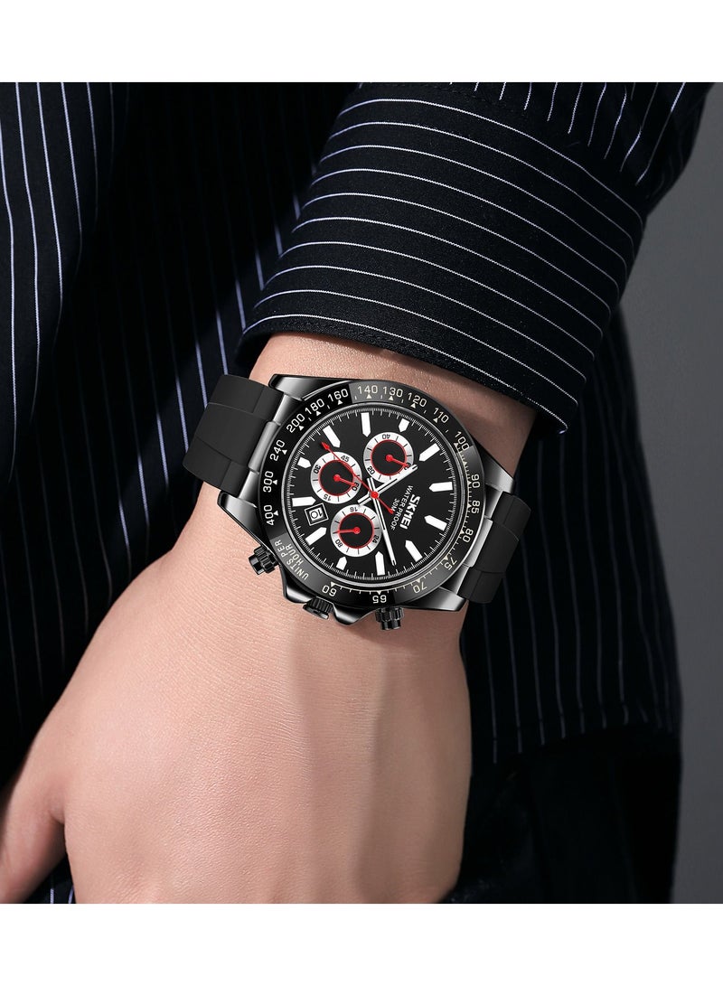 Watches for Men Water Resistant Chronograph Watch 9275 - Image 3