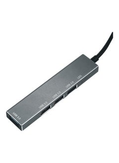 نيبمينينت محول موزع 4 في 1 متعدد المنافذ بمنفذ Type-C مع إضاءة LED.  - Image 5