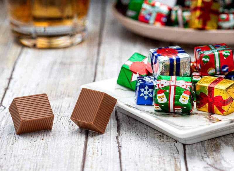 Madelaine Milk Chocolate Christmas Presents - Individually Wrapped Holiday Chocolates for Kids - Christmas Candy Stocking Stuffers & Holiday Gift Basket Treats - 12 oz Bag (Approx. 36 Pieces) - Image 2