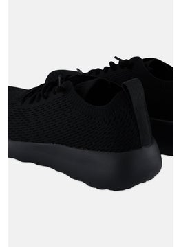 RBX Men Lace Up Running Shoes, Black  - Image 3