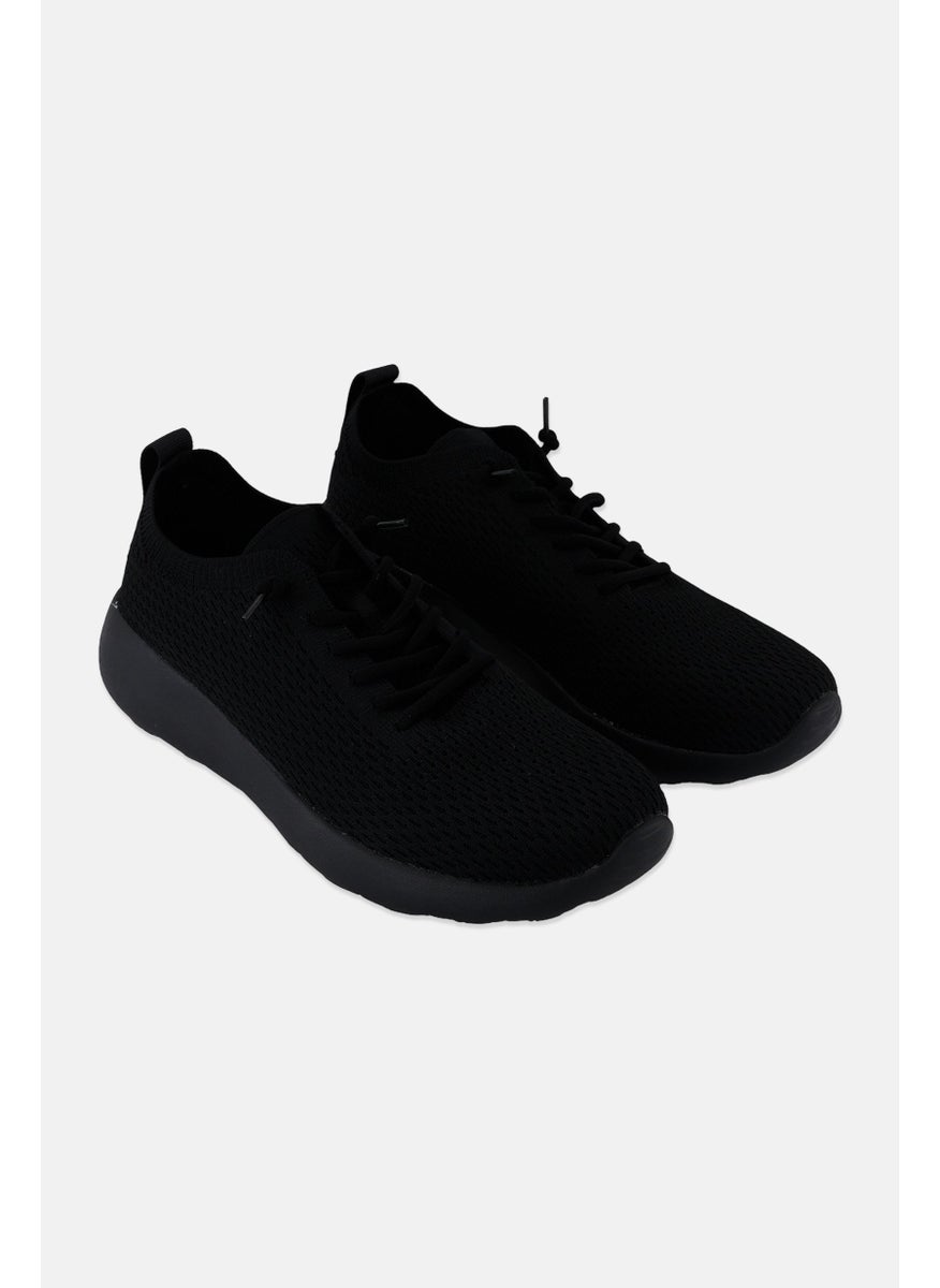 RBX - Men Lace Up Running Shoes, Black - Image 1