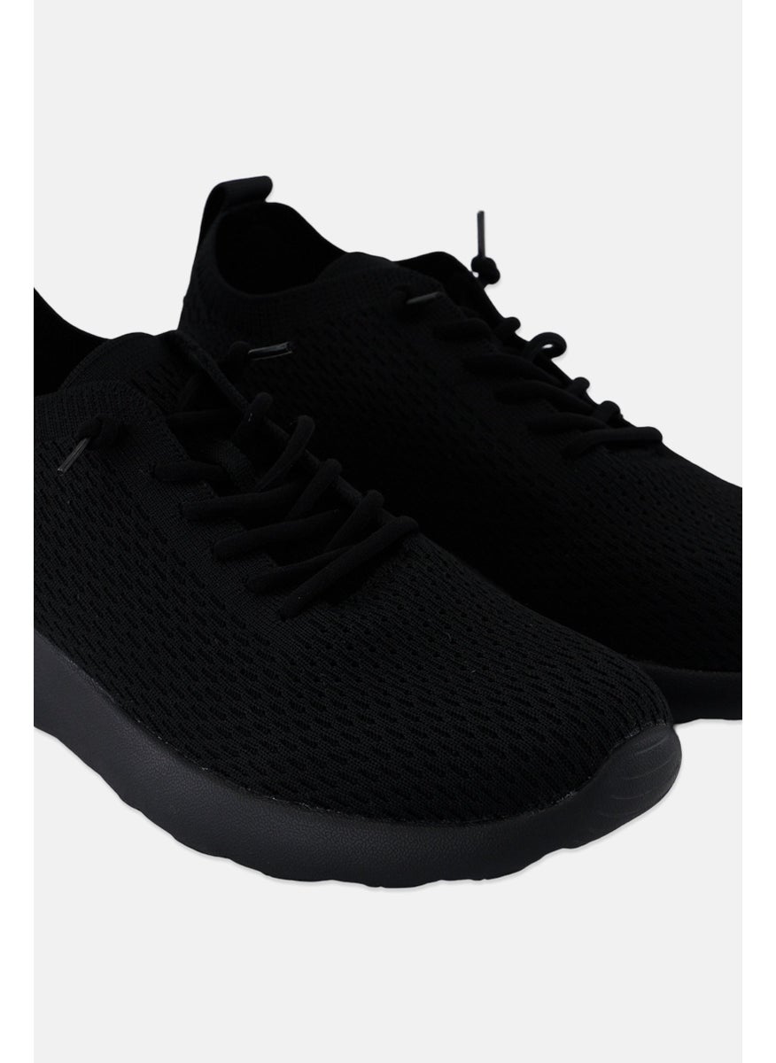 RBX - Men Lace Up Running Shoes, Black - Image 1