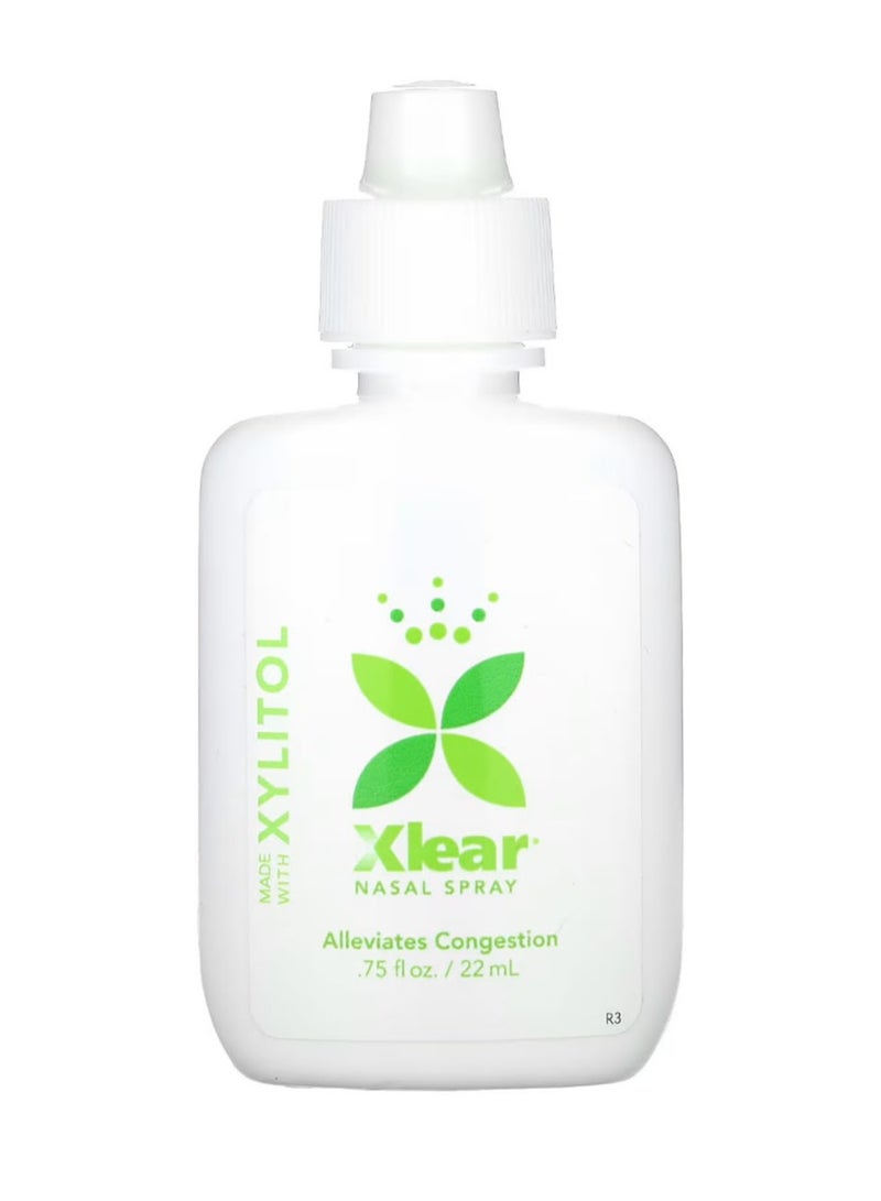 Xlear, Natural Saline Nasal Spray, 0.75 fl oz (22 ml) - Image 2