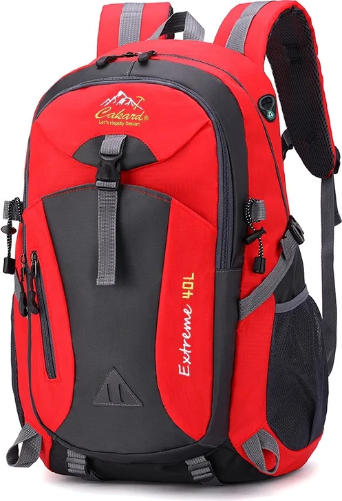 كاكارد Imported Waterproof Travel Backpack 40LT Red