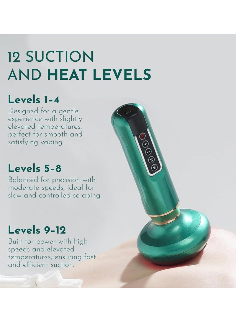Anti Cellulite Massager - Handheld Electric Anti-Cellulite Cavitation Contouring Body Sculpting Machine - Rechargeable Cordless Fat Vacuum Suction Remover Shaping Massage Device - Image 3