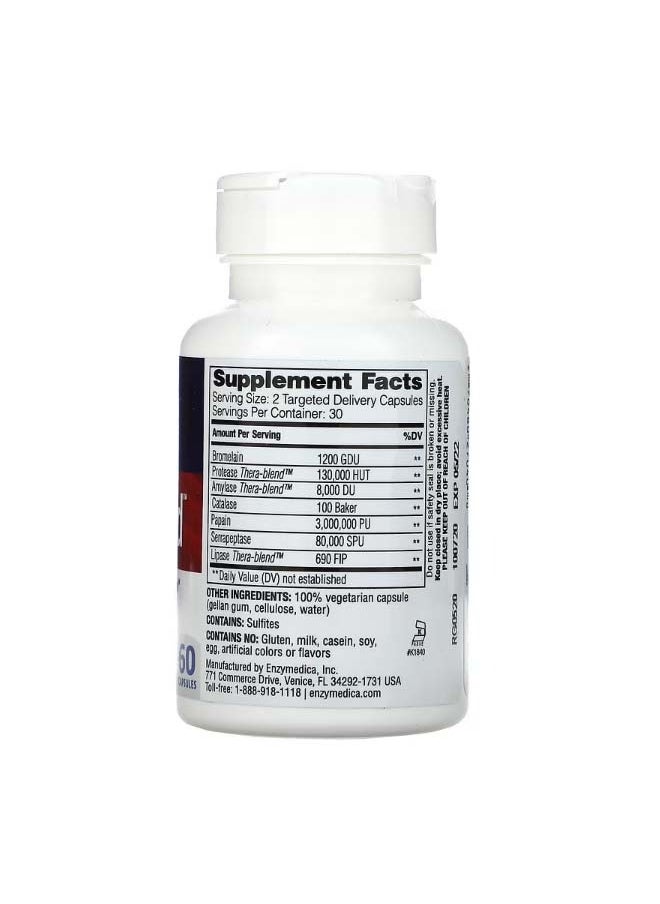 ENZYMEDICA Repair Gold Muscle Tissue and Joint Function 60 Capsules  - Image 2