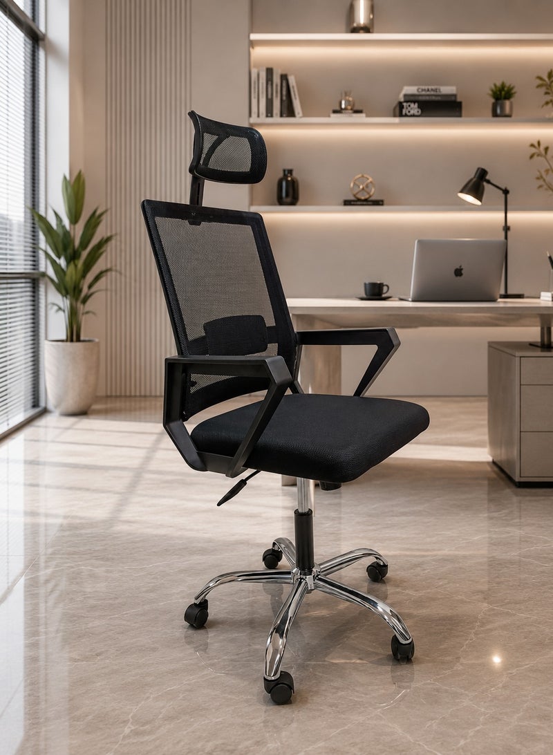 JENT 3026/a Swivel manager chair - Image 3