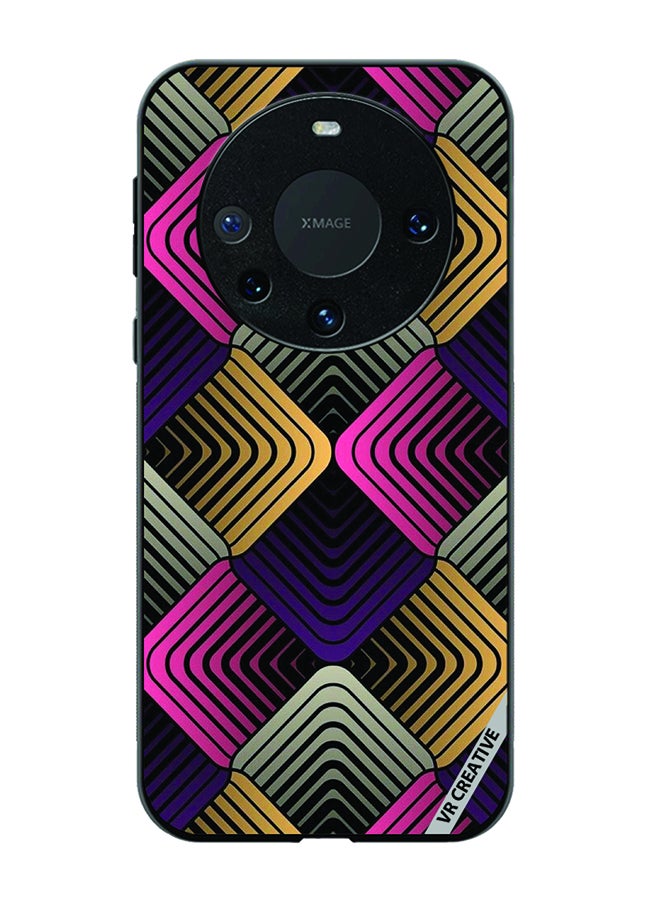 VR CREATIVE Protective Case Cover For Huawei Mate 60 Pro Plus Abstract 2 Design Multicolour - Image 1