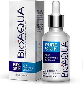 BIOAQUA 4in1 Face Acne Treatment Scar Removal Spots Whitening Oil Cream Face Masks Scar Blemish Marks Moisturizing Oil 100g30g30ml4pcs X30g - Image 5