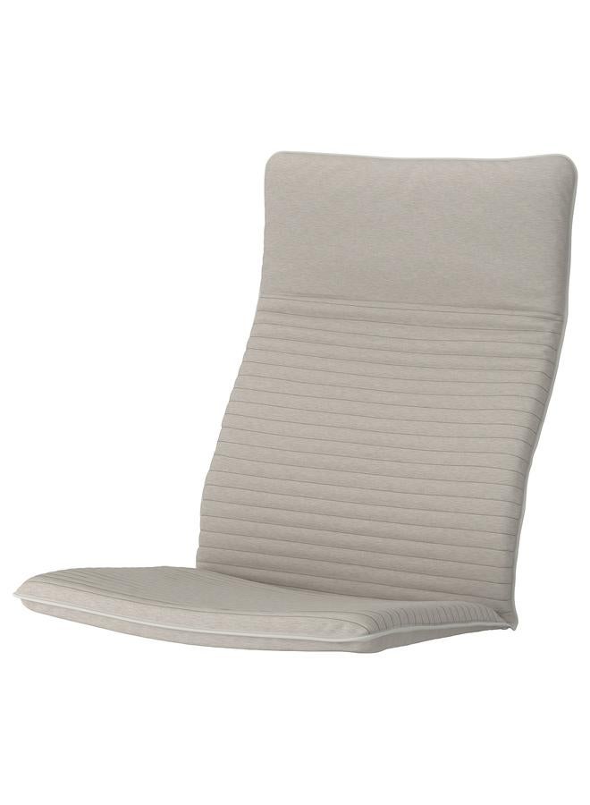 Zaboon Armchair Cushion, Knisa Light Beige - Image 1