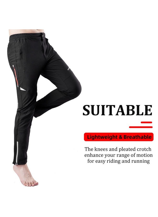 Rockbros Mens Cycling Bike Pants Quick-Dry Outdoor Mountain Running Hiking Gear Black  - Image 3