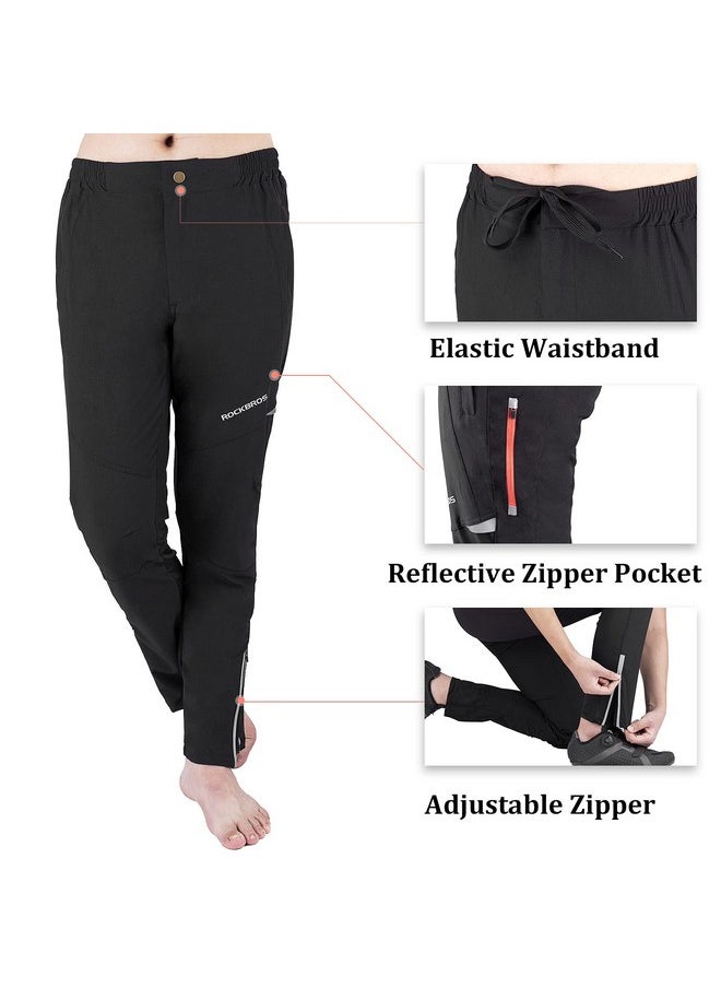 Rockbros Mens Cycling Bike Pants Quick-Dry Outdoor Mountain Running Hiking Gear Black  - Image 4
