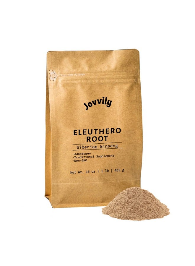 Jovvily Eleuthero Root Extract Powder - 1lb - Siberian Ginseng - Single Ingredient - Image 1