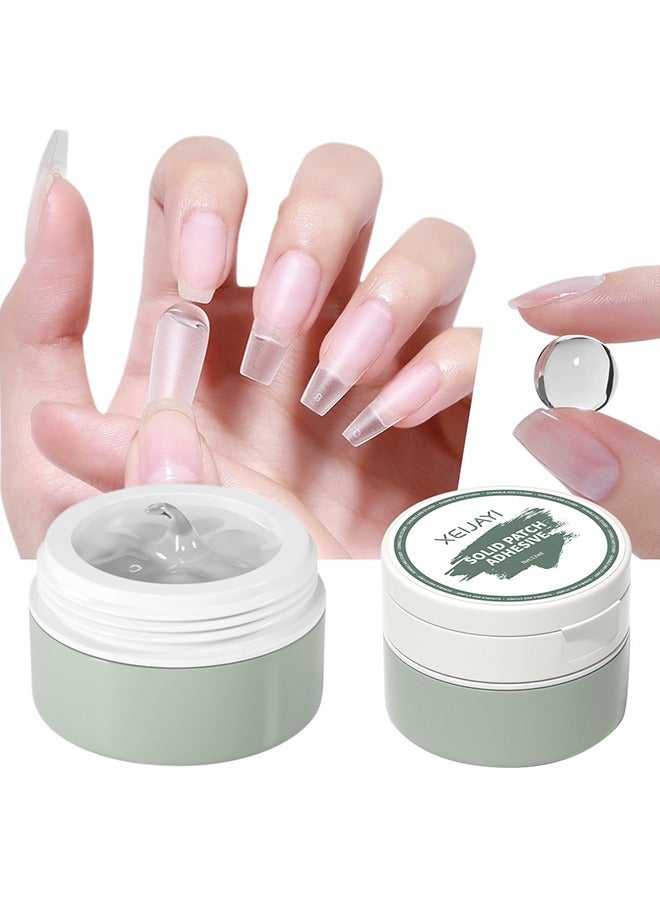 شايجاي جل غراء الأظافر الصلب للضغط على الأظافر الاكريليك الأظافر وهمية 3D PVC حلوى لينة البولندية لتقوية الأظافر DIY مسمار الفن المنزل صالون الاستخدام - Image 1