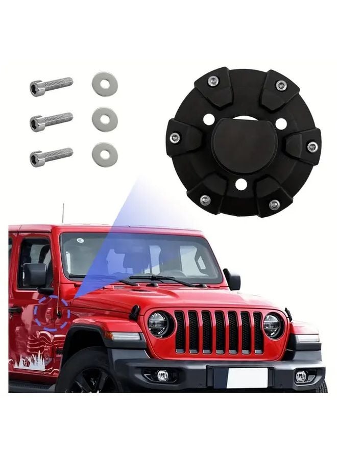 غطاء قاعدة هوائي متين من ABS لسيارات جيب سلسلة JK JL JT موديلات 2007-2022 - Image 2