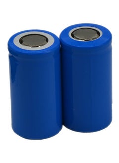 2X 18350 Battery For 3.6 3.7V Li-Ion Top Flat Rechargeable Led Torch Flashlight Laser Pointer Pen