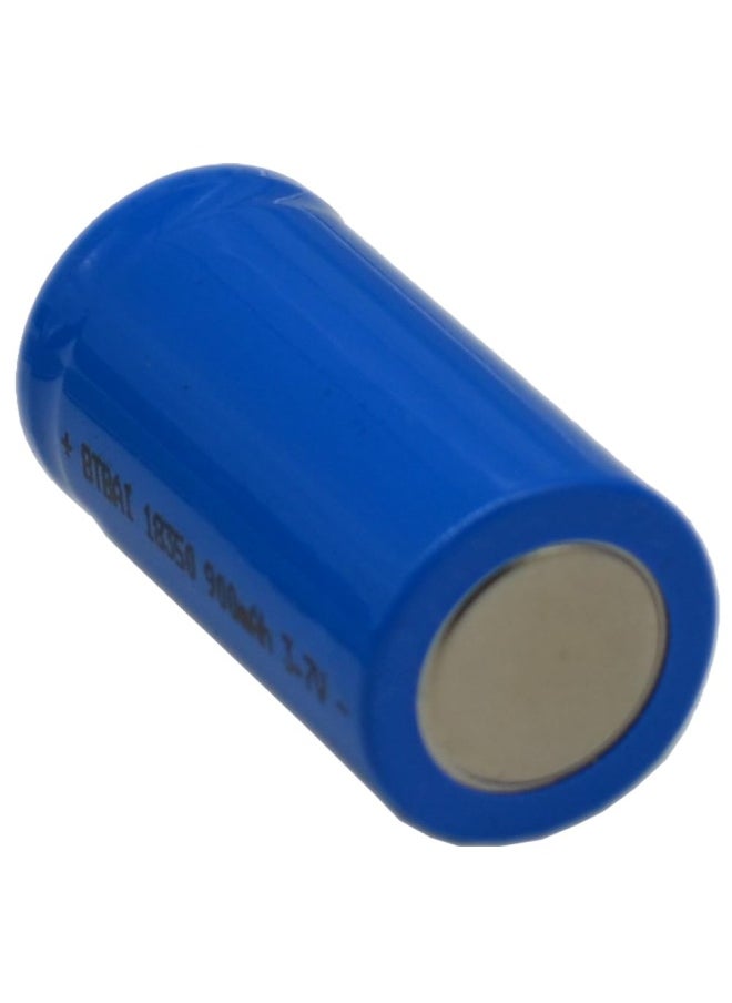 BTBAI - 2X 18350 Battery For 3.6 3.7V Li-Ion Top Flat Rechargeable Led Torch Flashlight Laser Pointer Pen - Image 1