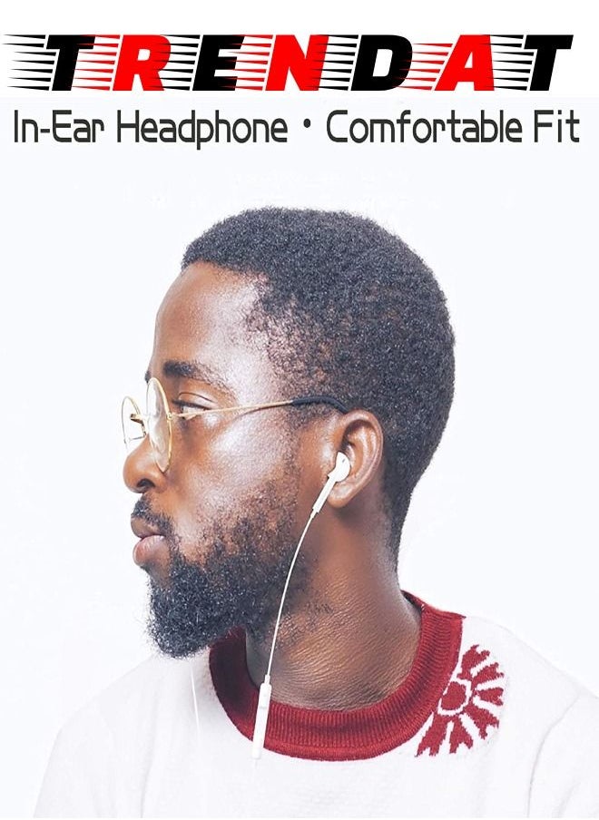 Wired headset with iPhone port that works directly without opening the Bluetooth - for all iPhone phones