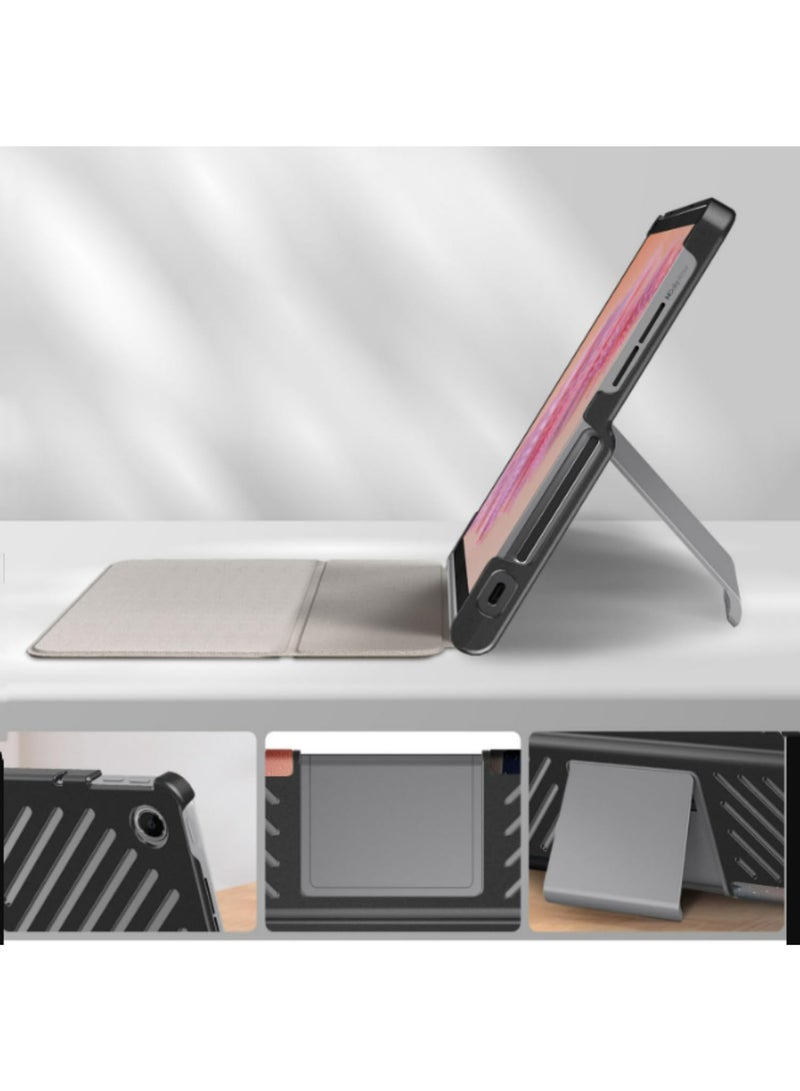 غطاء رفيع جدًا ذكي من Lenovo لجهاز تاب بلس 11.5 بوصة 2024، غلاف TB351FU مع خاصية التشغيل التلقائي - أسود - Image 3