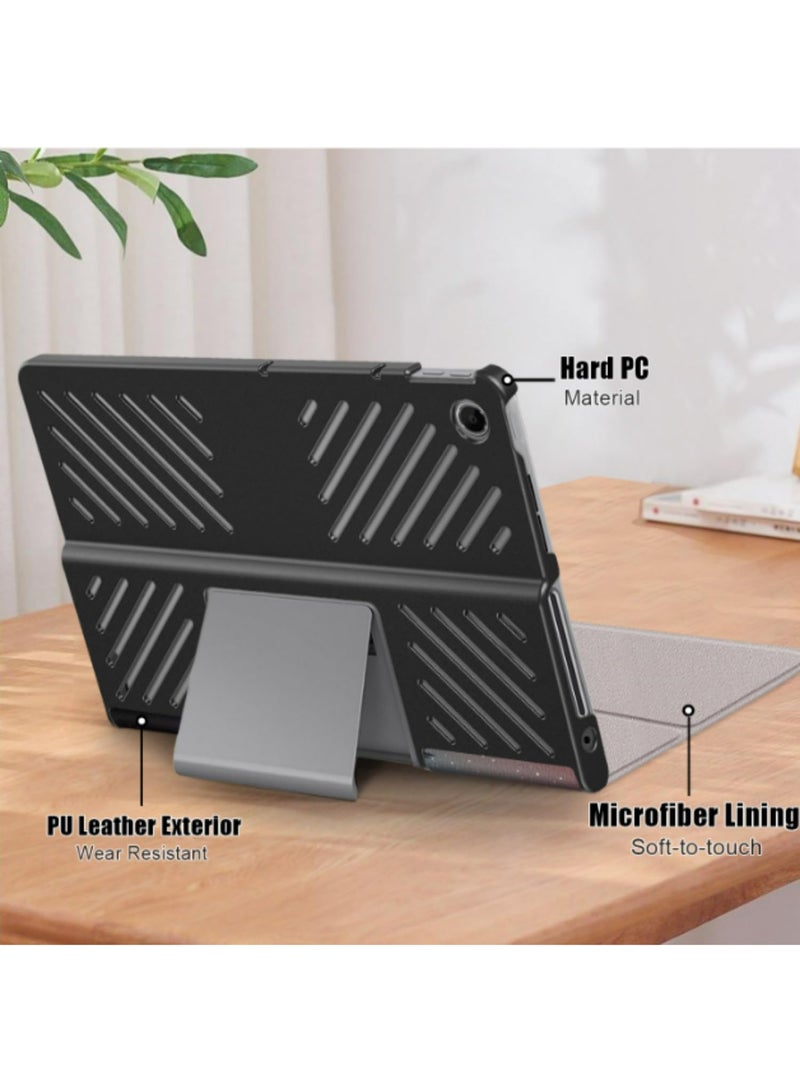 غطاء رفيع جدًا ذكي من Lenovo لجهاز تاب بلس 11.5 بوصة 2024، غلاف TB351FU مع خاصية التشغيل التلقائي - أسود - Image 4