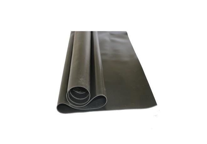 AICON ® 3mm Thickness Black Plain Natural Rubber Sheet High and Premium Quality Rubber (2feet x 10feet) - Image 2