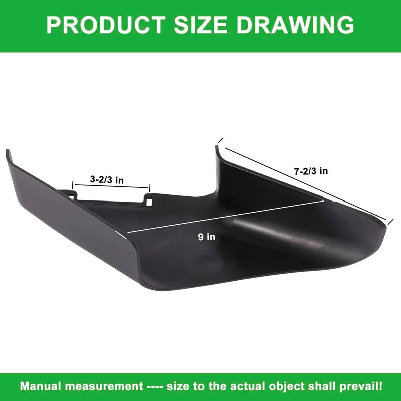 DECKMAN 115-8447 Side Discharge Chute, Compatible with Toro 22" Recycler Lawn Mower for 20377, 20378, 20330, 20331, 20333, 20330C - Fits Many 22" Recycler Lawn Mower 2009-2015 (1) - Image 2