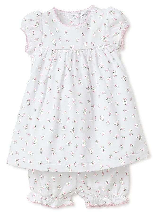 Kissy Kissy Baby Girls Garden Roses Print Dress with Diaper Cover, multi, 3-6 Months - Image 3