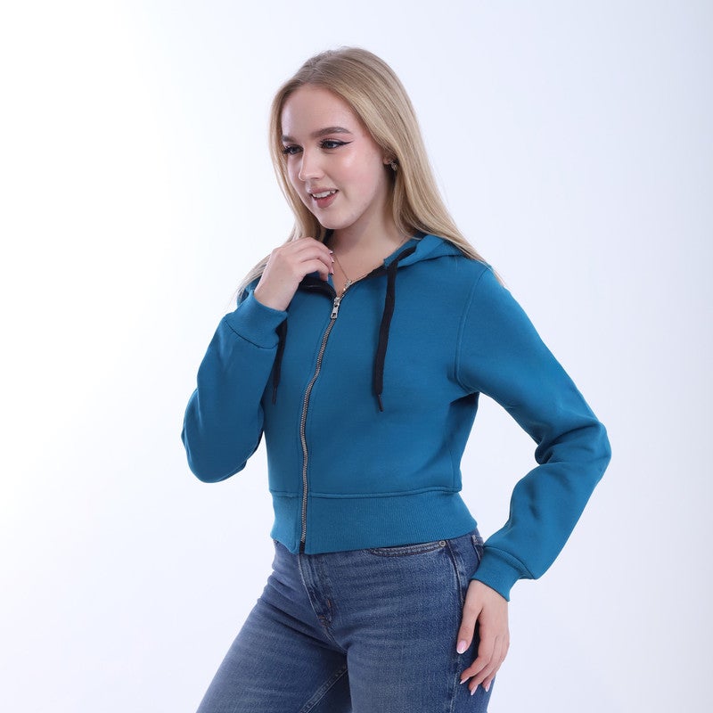 بيبو هودي  نسائي سوسته استومك_ازرق - Image 2