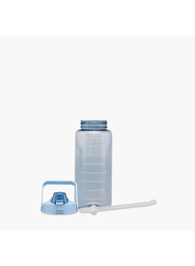 لايف ستايل Time Print Water Bottle - 2 L for Everyone