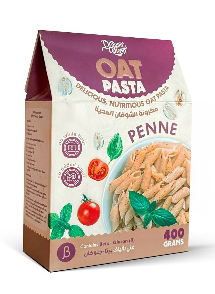 Organic Nation Oat Pasta Penne-400 gm