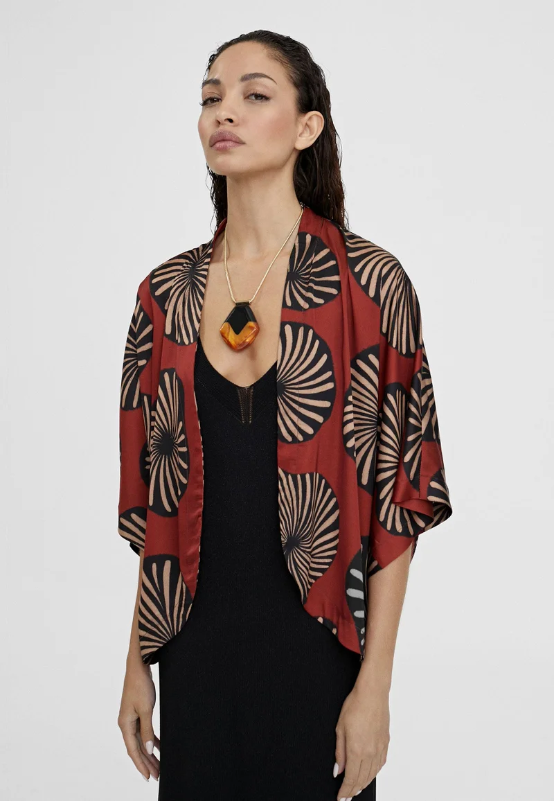 Lola Casademunt Flowing printed bolero