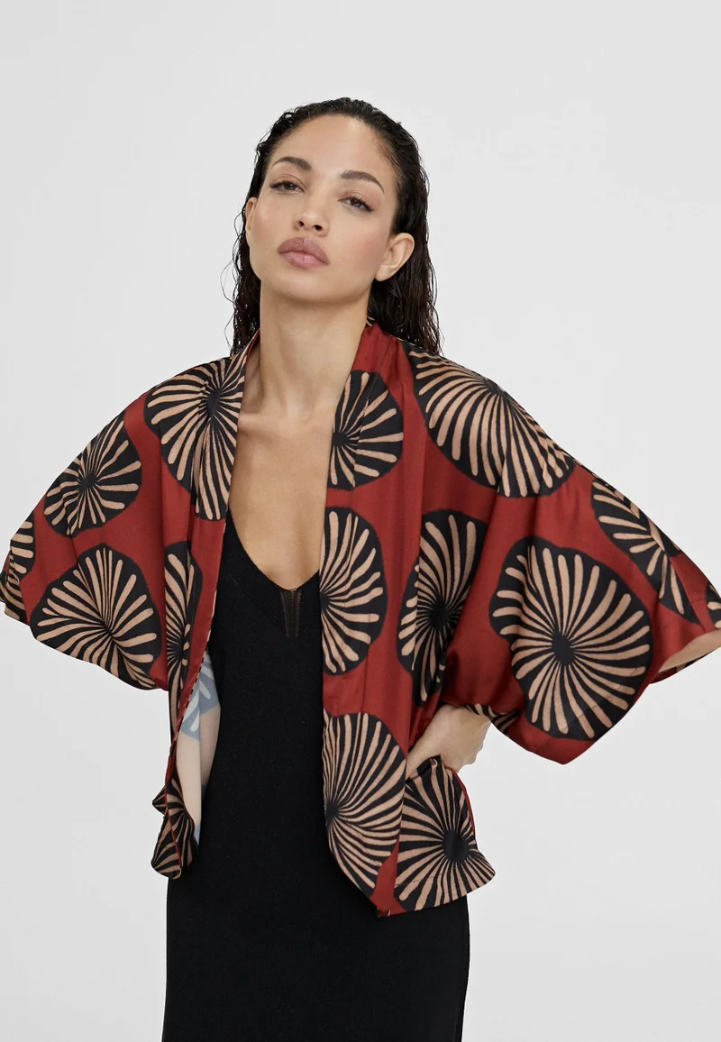 Lola Casademunt Flowing printed bolero